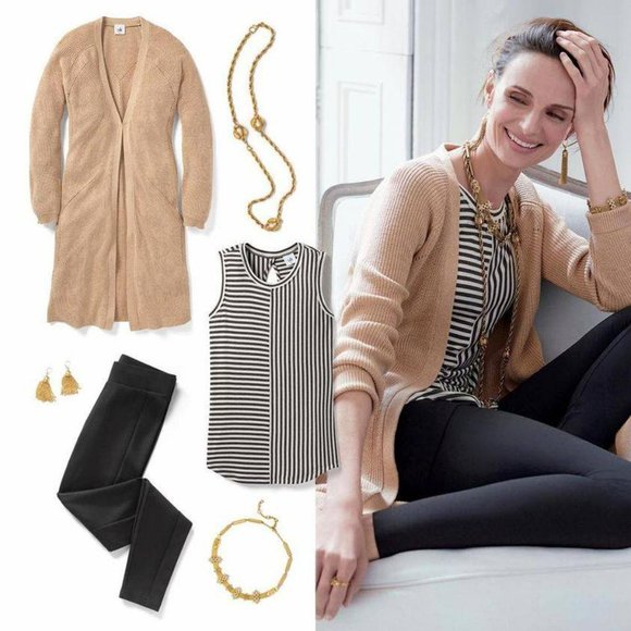 EUC CAbi London Stripe Tank #3417 - Picture 8 of 8